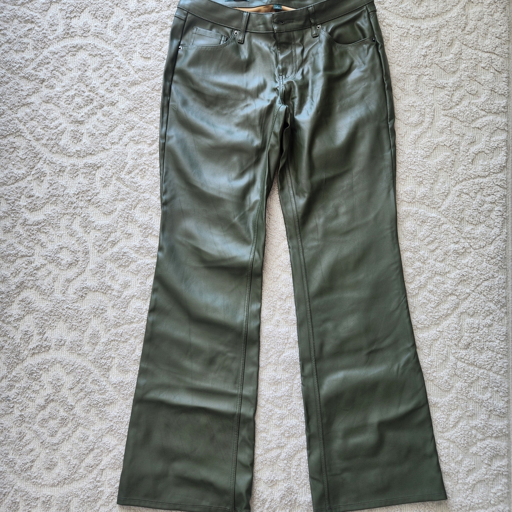 Wild Fable Olive Leather Pants